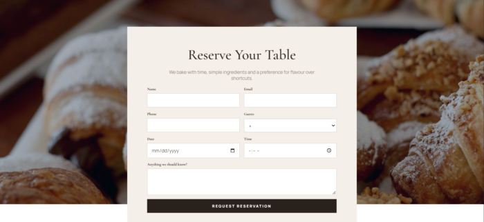 Sable & Grain: Artisan Bakery Website Template - Image 4